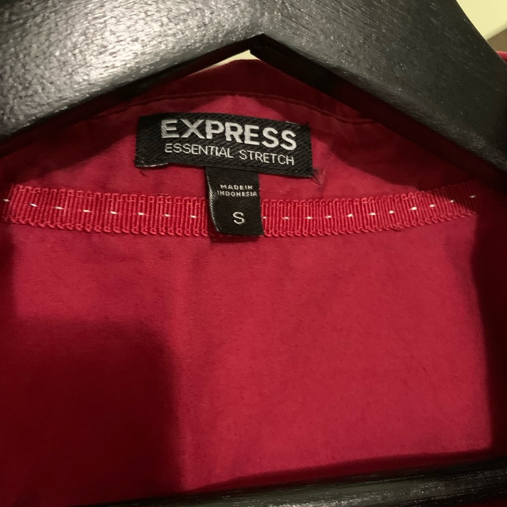 Express Button Down Blouse ✵ Express Collared - image 3